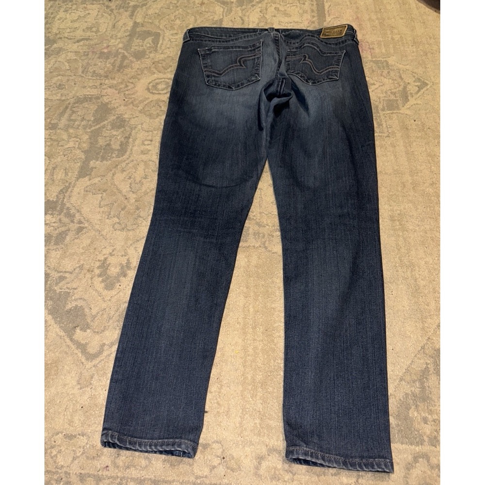 Big Star Alex‎ Skinny Womens Jeans Size 32 X 29 Blue Mid Rise Stretch